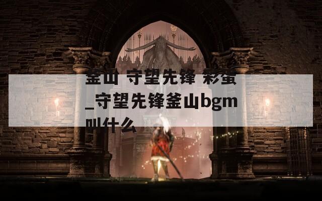 釜山 守望先锋 彩蛋_守望先锋釜山bgm叫什么