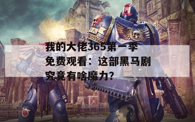 我的大佬365第一季免费观看：这部黑马剧究竟有啥魔力？