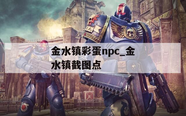 金水镇彩蛋npc_金水镇截图点